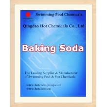 Bicarbonate de sodium pour les produits chimiques de l&#39;eau de piscine (bicarbonate de soude)