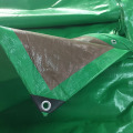 Heavy Duty Olive Green Silver Tarpaulin