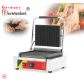 Elecrtic Panini grill equipamentos de cozinha de bancada