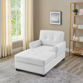 Custom Color Apartment Leder Chaise Lounges