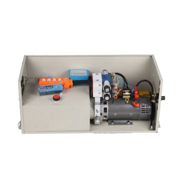 Hydraulic power unit control system solenoid valve control