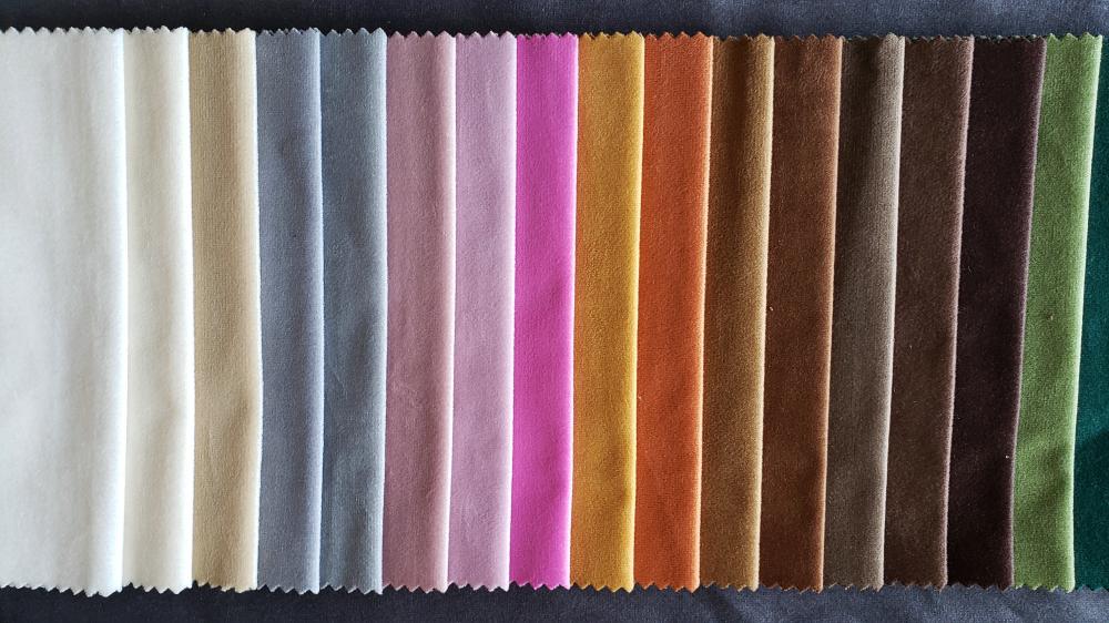 Holland Velvet Fabric Colorful B Holland Velvet Fabric Colorful B