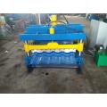 828 mm Glazed tile aluminium roof sheet machine