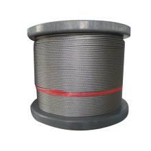 1X19 stainless steel wire rope 8mm 316