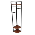 Wall Corner Standing Type Sitting Room Entryway Use Multifunctional Coat and Shoe rack