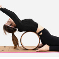 Nature Cork Stretching Yoga Wheel para dor nas costas
