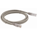 Cat5e 1m grey 24AWG copper UTP patch cord