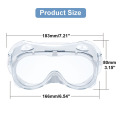 Lunettes de protection des yeux en PVC anti-buée