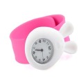 Health silicone material kids slap watches