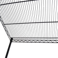 Heavy Duty 4 Tiers Powder Coated Wire Shelving