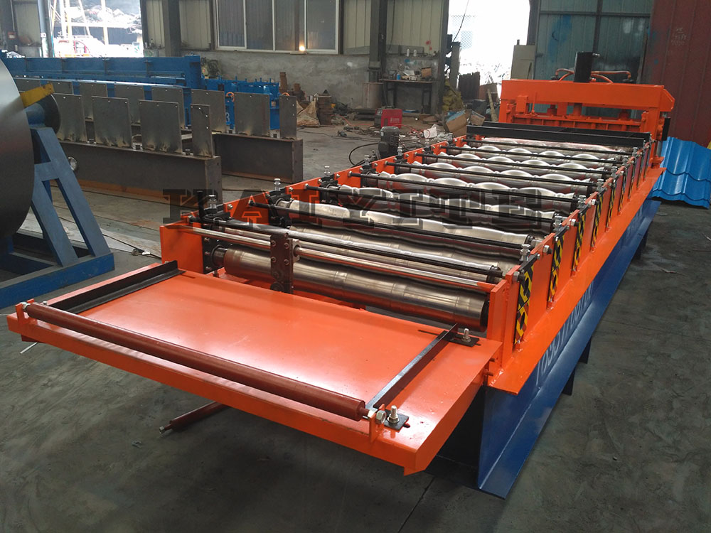 roof glazed roll forming machine