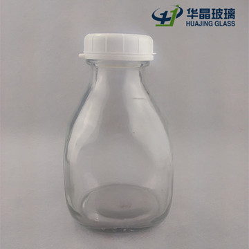 16oz Empty Glass Milk Cream Pudding Bottle Wholesale