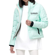 Windbreaker à prova d&#39;água com zíper feminina de jaqueta feminina personalizada