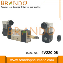 4V220-08 Double Coil Air Control Solenoid Valve