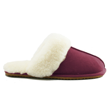 customized women comfy memory foam indoor sheepskin slippers