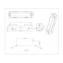 Single Battery Holder For 18650 Solder Tail