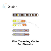 Componentes profesionales de ascensor Cable de viaje plano