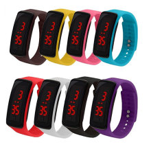 Creative  Silicone LED Digital Watch