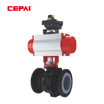 Multi-type Pneumatic O-type Ball Valve