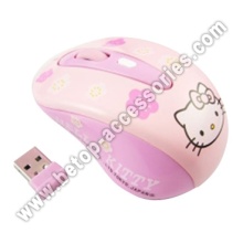 Hello Kitty souris sans fil de 2,4 G
