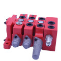 Patch planer hydraulic sectional valve