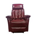 Synthetic Leather Single Manual Recliner Sofa