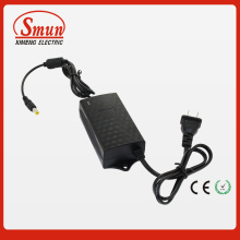 12V1a 12W Power Supply Adapter Desktop com gancho de instalação