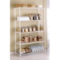 Assembly Adjustable Chrome Wire Shelving Rack From Metal Furniture (LD9035180A5E)