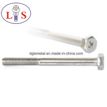 Fastener Hex Head Bolts with Zinc Plated Carbon Steel