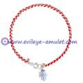 Red String Kabbalah Hamsa Bracelet