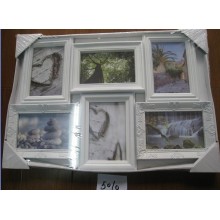 White 4x6 inch Collage Photo Frame 