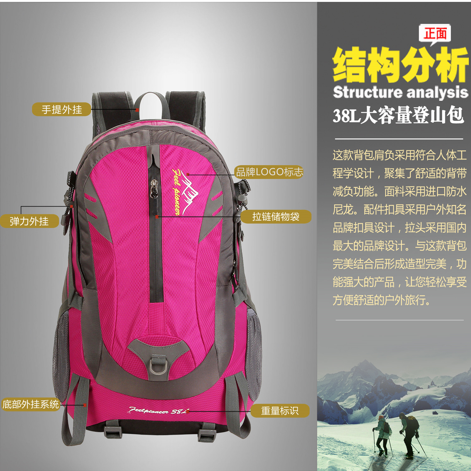  Backpack Waterproof bag