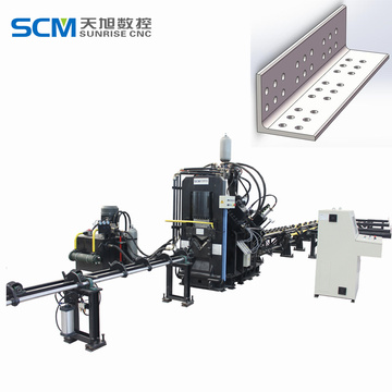 Angle iron cutting machine 45 degree punch machine