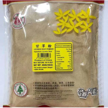 Licorice powder with high nutritional value