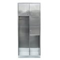 Stainless Steel Freestanding Hospital Wardrobe