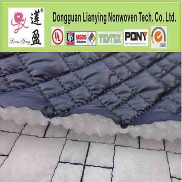 Nonwoven Technic Polyester Batting Quilted Fabric