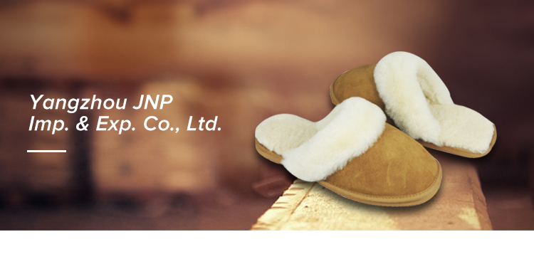 customized women comfy memory foam indoor sheepskin slippers