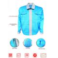 Feuerfeste Jacke Blau