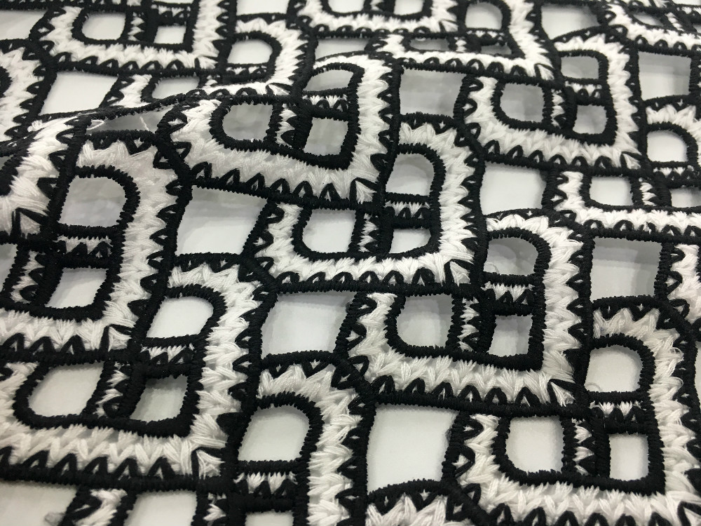 Chemical Lace Embroidery Fabric