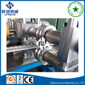 Galvanized vineyard post roll forming line