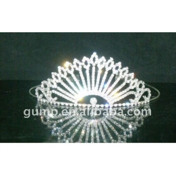 rhinestone crystal wedding crown