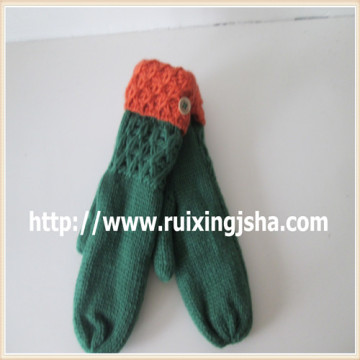 Gros hiver main tricot gants