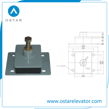 Absorbeur de choc ascenseur / Anti-vibration (OS14-01 / 02)