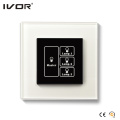 3 Gangs Lighting Touch Switch com moldura de plástico Master Control (SK-T2300L3-M)