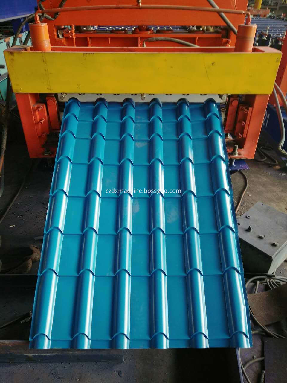 Excellent circular arc glazed tile roll forming machinery