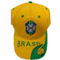Brasilien Cap Qualität Design Mannschaftssportarten Hut Baseballmütze