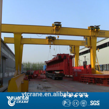 China top single girder gantry crane manufacturer 10t