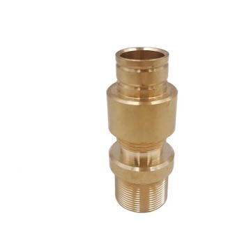 Custom CNC Parts Brass Pipe Connectors