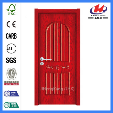 JHK-P10 fancy molding pvc veneer pvc door