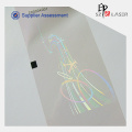 84 * 52mm Id carte hologramme feuilleté décoratif pour carte PVC